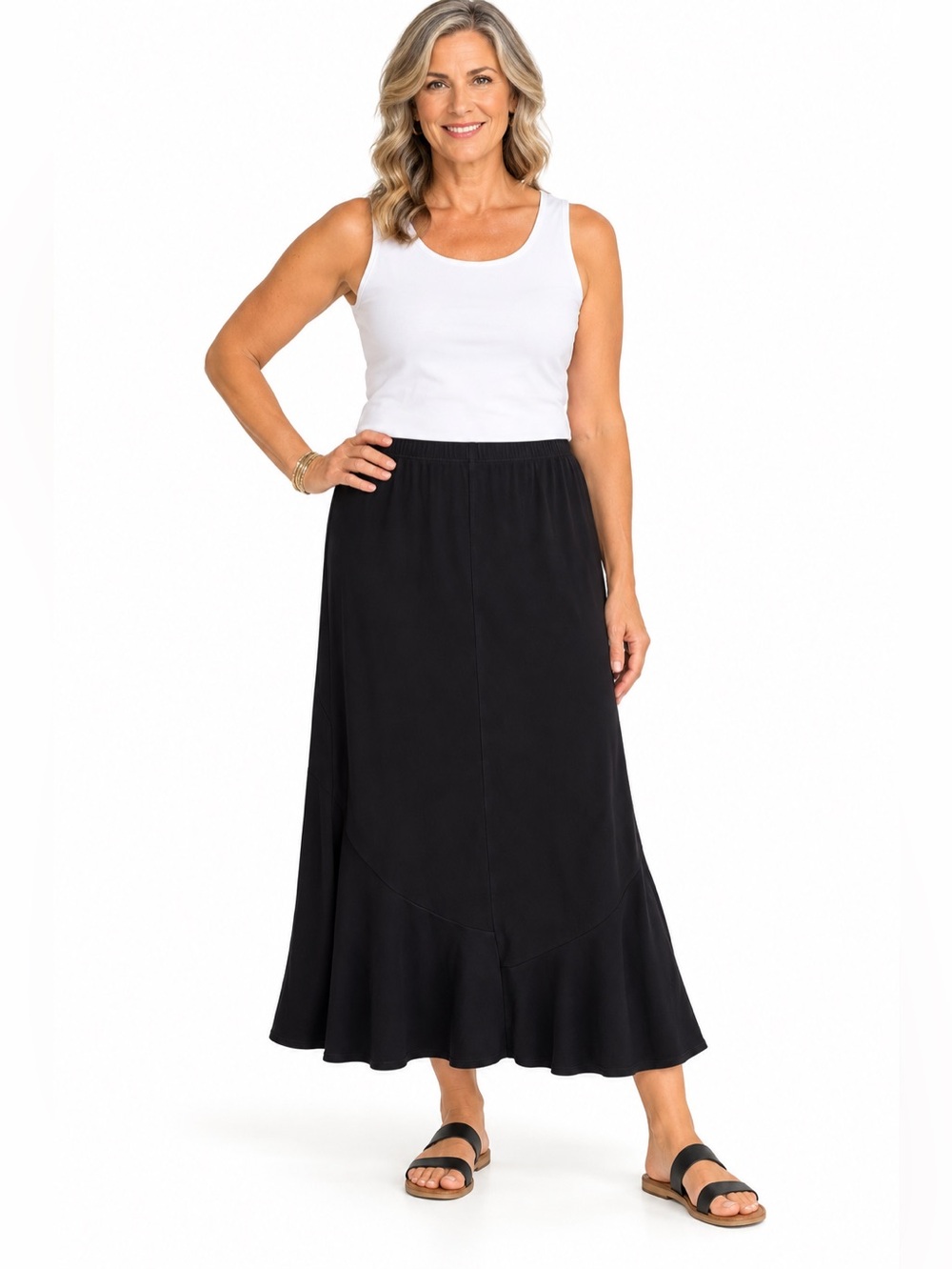 Chicos Travelers skirt size large Chicos 2